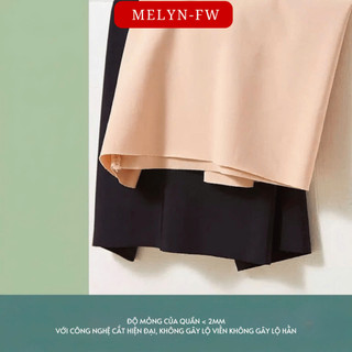 Quần đùi mặc váy cạp cao, quần mặc trong váy chất su mềm mịn thoáng mát, quần lót bảo hộ MELYN-FW free size 50-70kg