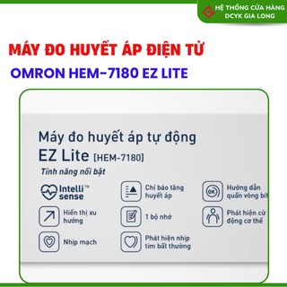 Máy đo huyết áp tự động OMRON HEM 7180 bảo hành chính hãng 5 năm