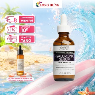 Tinh chất cấp ẩm sâu Advanced Clinicals Hyaluronic Serum (52ml)