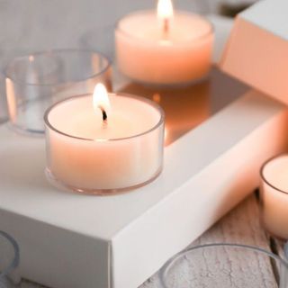 Bấc Cotton Bấm Sẵn TATAMI Tim Nến Cotton Không Khói Kèm Đế Sắt Làm Nến Tealight Nến Ly Handmade
