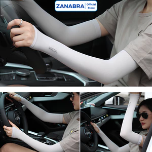 Găng Tay Cotton Xỏ Ngón Chống Nắng Bảo Vệ Da ZANABRA T15