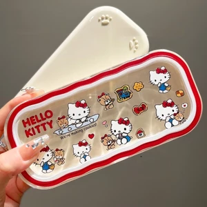 Hộp Đựng Kính Mắt, Kính Cận Hello Kitty, Shinnosuke, Loopy Dễ Thương Nhựa Cao Cấp MUN STORE HKNHUA35