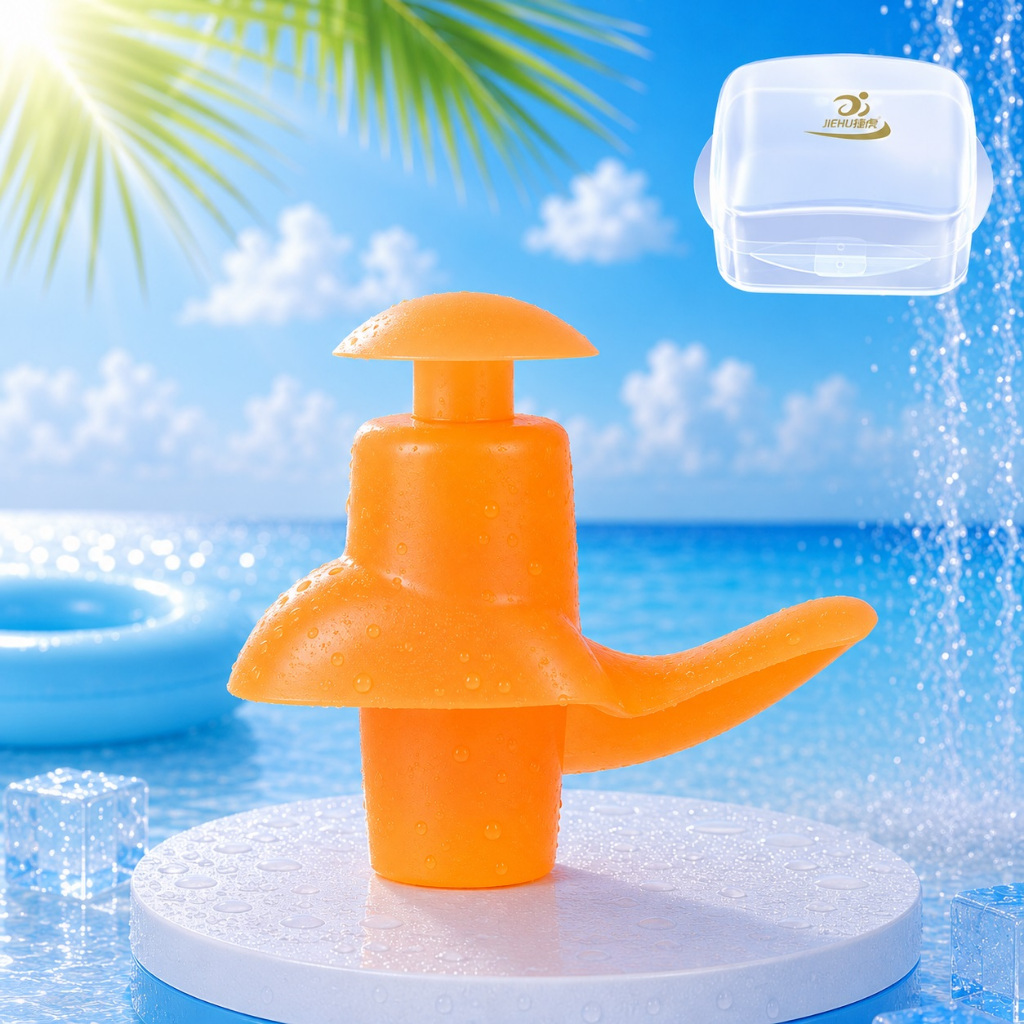Bộ 2 nút bịt tai chống nước SUZE cao cấp, bịt tai JIEHU cho người lớn và trẻ em bằng silicone mềm mịn, chống nước tốt