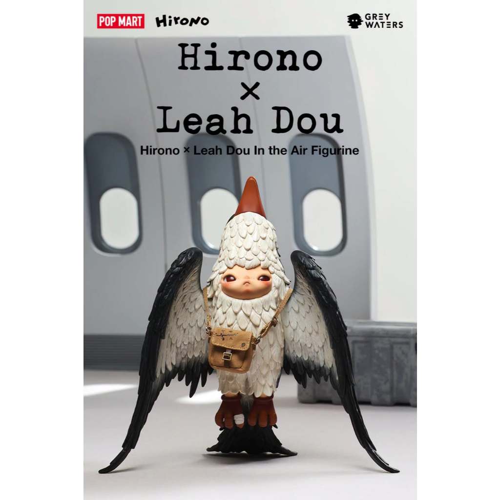 Hirono × Leah Dou In the Air ビッグサイズ① Hirono Leah Dou In the Air phiên bản đặc biệt - Pop Mart | Shopee