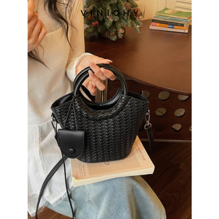 (Deal mở bán tặng quà QU3) Túi xách nữ đeo chéo, đeo vai VINICHY size 20cm HA910