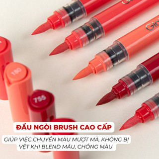 [Global Art x LÊ BẢO CHÂU] Màu Acrylic Marker Ngòi Brush Cao Cấp Dải Màu Tươi Sáng, Blend và Chồng Màu Dễ Dàng M70031