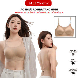 Combo 2 áo lót áo ngực áo bra nữ MELYN-FW chất su lạnh mút mỏng 1cm không gọng thoáng mát gom quả chống xệ mềm BRA9133