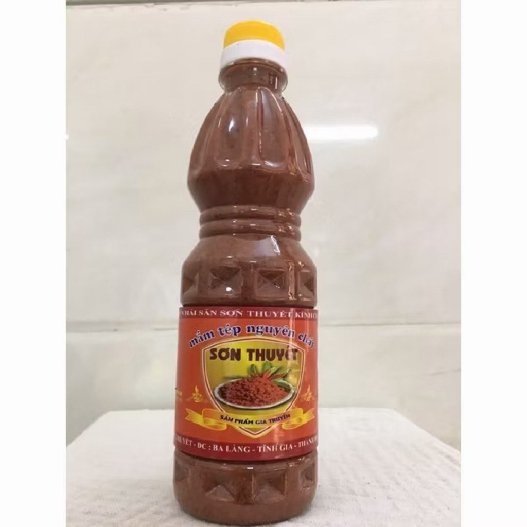 Mắm tép Ba Làng Sơn Thuyết 500G 300G Dùng chưng thịt, chấm đồ luộc, Mắm tép hao cơm, vị ngon đặc sản