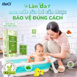 NƯỚC TẮM THẢO DƯỢC THECI – CHĂM SÓC DA BÉ TỪ THIÊN NHIÊN