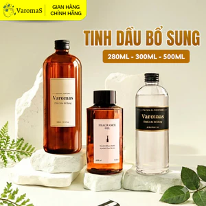 Tinh Dầu Bổ Sung VaromaS Khuếch Tán Thơm Phòng Thiên Nhiên KT08 - KT27 - KT68