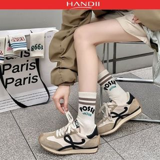 Tất cổ cao T01 tập thể thao, tập GYM, chất liệu cotton mềm mịn "HANDII"