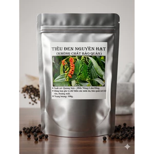Tiêu đen nguyên hạt (loại chất lượng cao): 100g, 250g, 500g