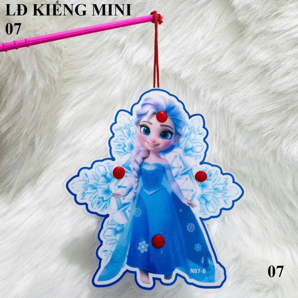 Đèn Lồng Nhựa Mini 2 Mảnh 10-12cm Có Đèn  Đồ Chơi Bé Gái Nghỉ Hè Trung Thu Nhiều Mẫu Giao ngẫu nhiên
