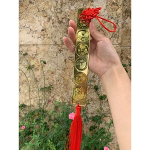 Thước lục đế ngũ đế dài 20cm vật phẩm phong thuỷ tài lộc thước thăng quan