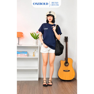 Áo Thun Oversize "CLOTHING" Brand ONEBOLD Cotton 270gsm, Áo Thun Form Rộng Cổ Tròn Nam Nữ - OB011