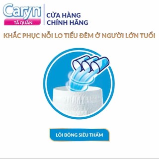 [Tã Người Lớn] Tã/Bỉm Dán/Quần Caryn Siêu Thấm Hút, Đủ Size (Tặng Miếng Ngẫu Nhiên) - Lucie's Mom