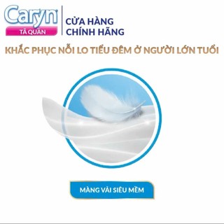[Tã Người Lớn] Tã/Bỉm Dán/Quần Caryn Siêu Thấm Hút, Đủ Size (Tặng Miếng Ngẫu Nhiên) - Lucie's Mom