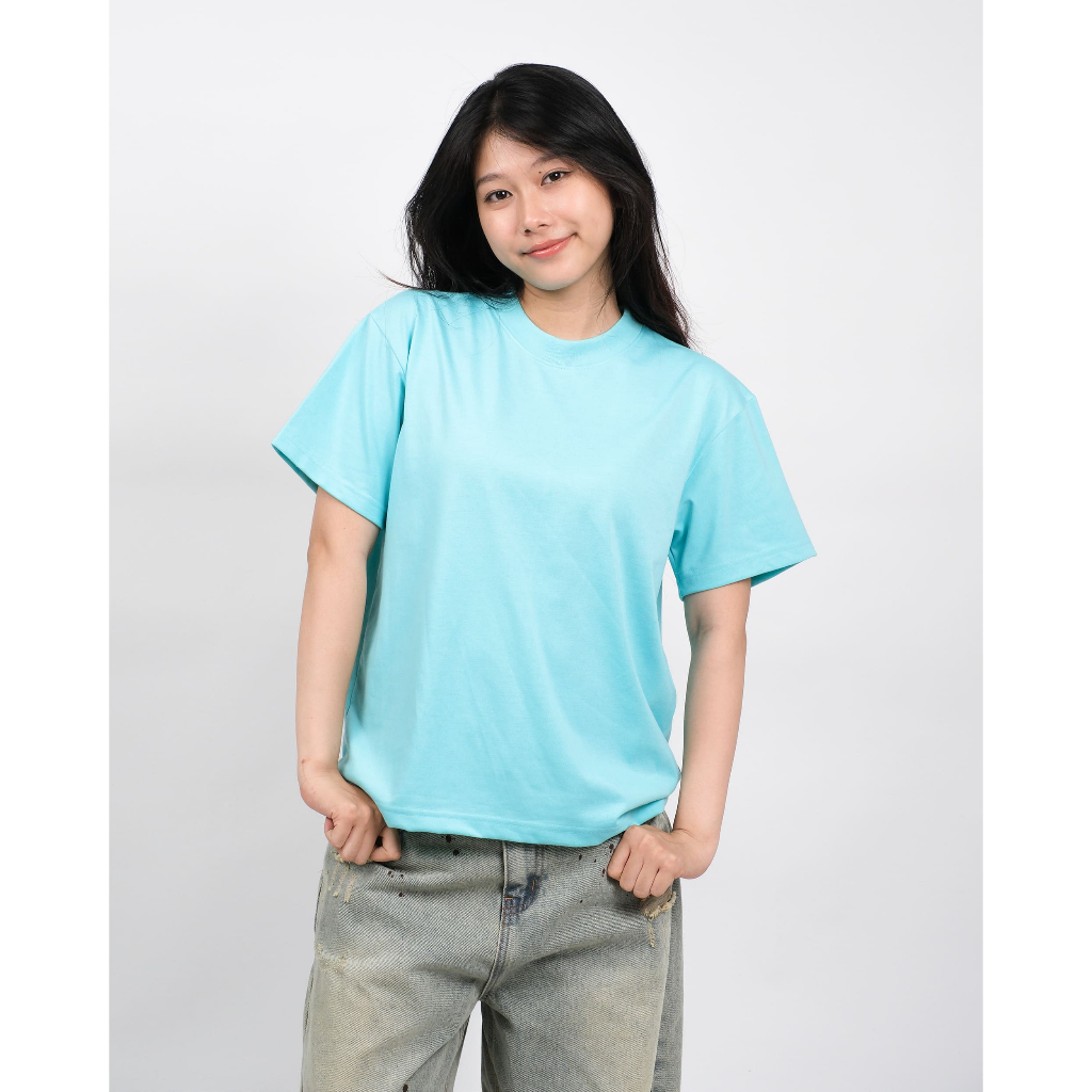 Áo thun trơn MMESTLINE Basic form Boxy vải premium Cotton