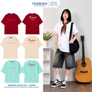 Áo Thun Form Oversize Brand ONEBOLD T-Shirt Oversize Chất Cotton 270gsm, Áo Phông Form Rộng Nam Nữ - OB15