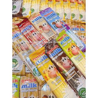 Ống hút đổi vị Quick Milk Magic Nhật Bản 5 ống
