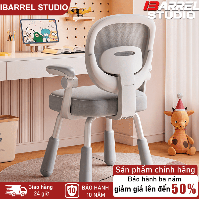 Ghế Học Sinh Chống Gù Cho Bé Ghế Ngồi Học Trẻ Em Bảo Vệ Cột Sống Điều Chỉnh Độ Cao Đệm Êm 4 Chân Chắc Chắn | BigBuy360 - bigbuy360.vn