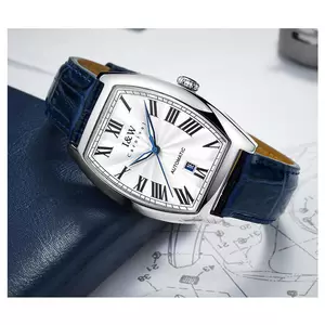 Đồng Hồ Nam Chính Hãng I&W Carnival 701G-D1 Full Box Chống Nước Kính Sapphire (Máy Cơ Tự Động )