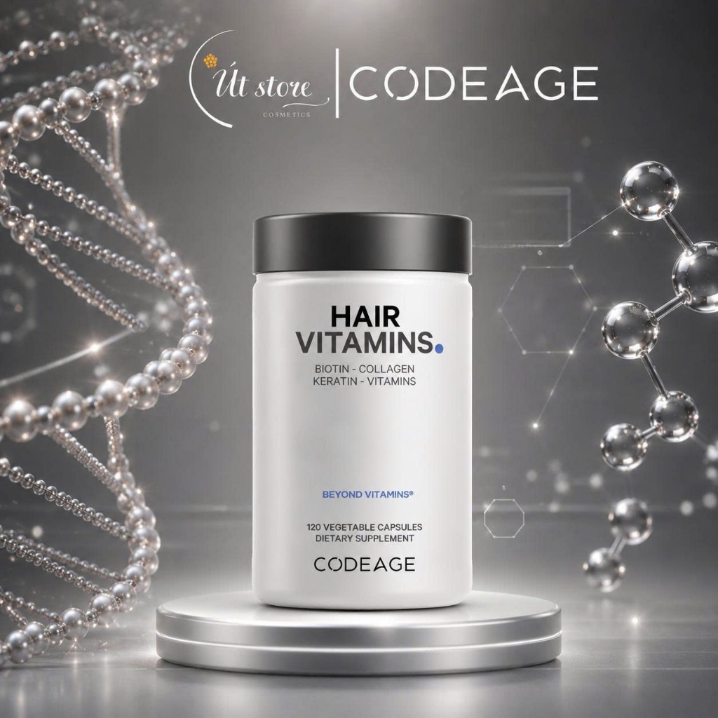 Viên Uống Hỗ Trợ Mọc Tóc Codeage Hair Vitamins Mỹ Hộp 120 Viên