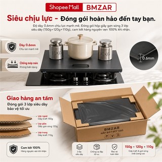 Vỏ bảo vệ bếp gas inox Làm dày Tấm Chắn bếp gas Dầu Mỡ Nắp bếp gas Chống dầu mỡ