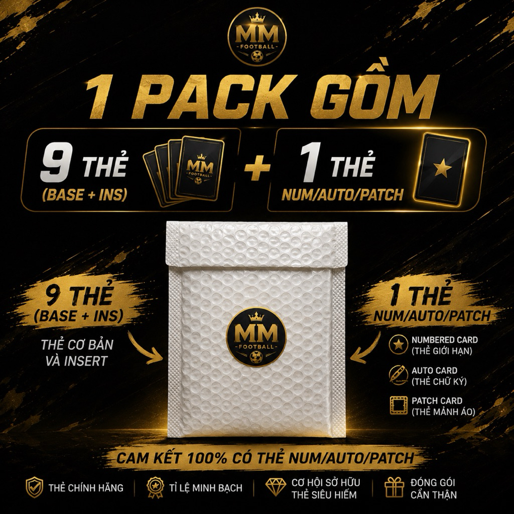 Gói Thẻ Đá Bóng MM Football