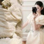 MIU.STUDIO •”Mida dress” Váy thô boi dáng ngắn cổ V phối ren bèo tầng cao cấp, Đầm xoè tay bồng thêu hoa ren sang chảnh