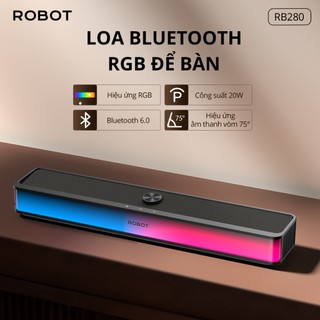 Loa thanh RB280 ROBOT 20W FULL LED 4 loa kết hợp nghe nhạc siêu hay