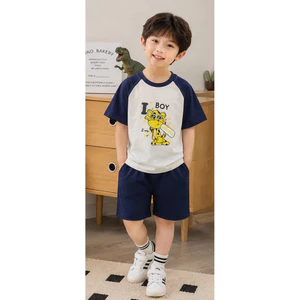 Set bộ phối cotton bé trai 8-18kg