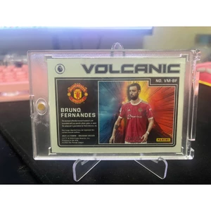 Bruno Fernandes Patch Auto /75 - Panini Obsidian 2021-22 Manchester United
