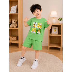Bộ bé trai in hoạt hình 8-18kg