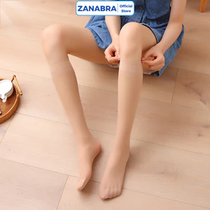 Tất Da Nữ Tàng Hình Cổ Cao, Vớ Nữ Chất Vải Lưới Mỏng Nhẹ Thoải Mái Khi Mặc ZANABRA T4914