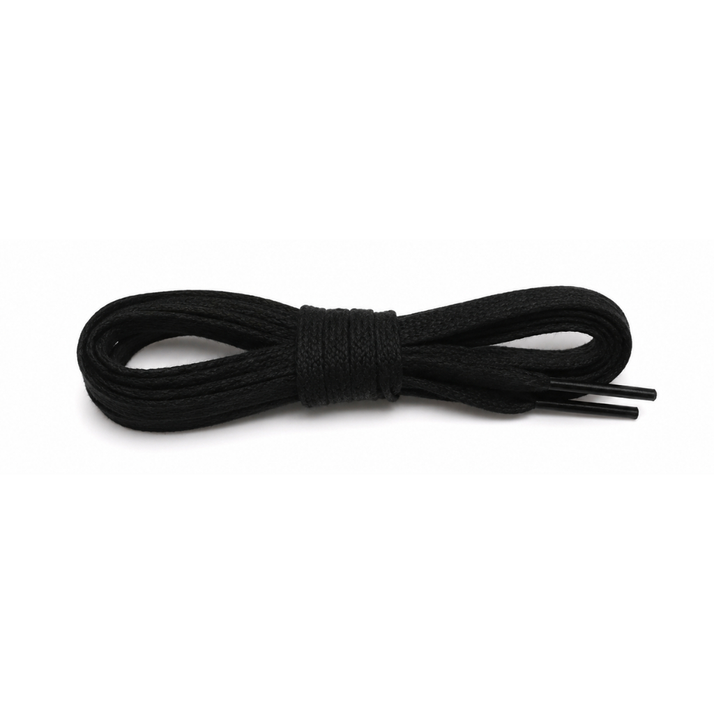 Dây Giày Dẹt 100cm Màu Trắng/Đen/Kem – Dây Thay Thế Cho Giày Sneaker, Giày Thể Thao