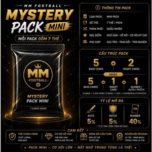 Gói Thẻ Đá Bóng MM Football Mystery Pack Mini