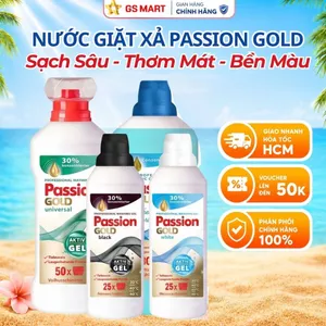 Nước Giặt Chuyên Dụng Cho Quần Áo Trắng Và Quần Áo Đen Passion Gold Hàng Đức