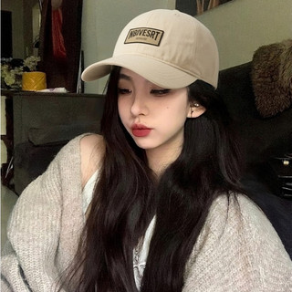 Mũ lưỡi trai thời trang HAZIN thêu chữ basic, form cứng, chất kaki mềm mịn cao cấp thoáng mát, phong cách Hàn Quốc