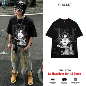 Áo thun Boyz Ver 1.0 Circle Unisex cotton cao cấp - CIRCLE CLO