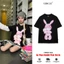 Áo thun Rabbit Pink Circle Unisex cotton cao cấp - CIRCLE CLO