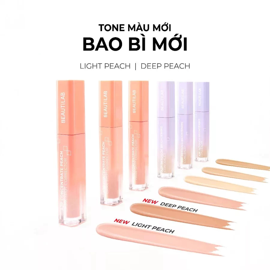 [Che khuyết điểm] Beautilab A2P Concealer - Che Quầng Thâm, Không Bị Nhão, Trôi Nước 2.5g