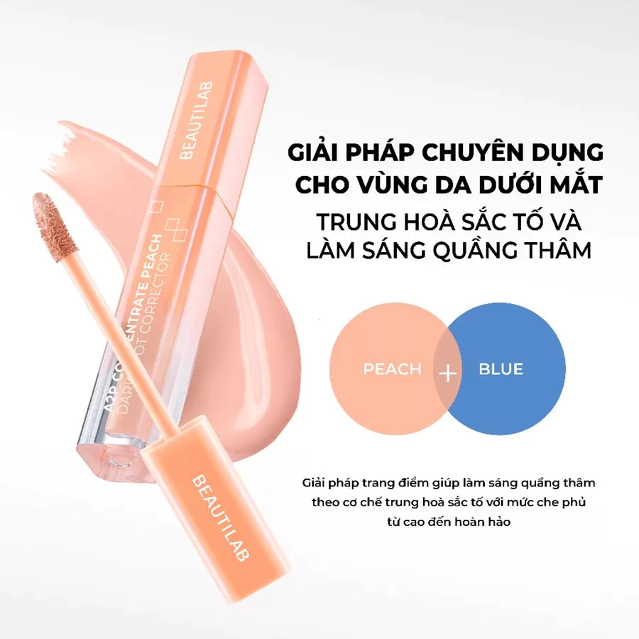 [Che khuyết điểm] Beautilab A2P Concealer - Che Quầng Thâm, Không Bị Nhão, Trôi Nước 2.5g