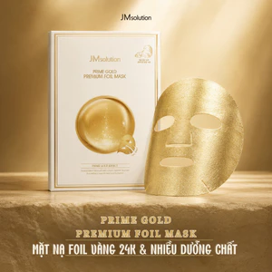 JMsolution Prime Gold Premium Foil Mask 10pcs |Mặt Nạ Cấp Ẩm, Dưỡng Da Căng Mướt Hàn Quốc