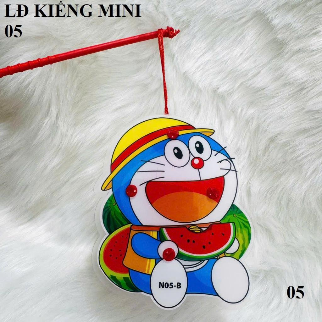 COMBO Đèn Lồng Nhựa Mini 2 Mảnh 10-12cm Kèm Đèn LED Đồ Chơi Bé Trai Nghỉ Hè Trung Thu Nhiều Mẫu