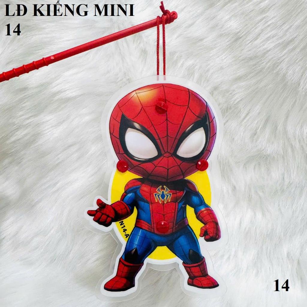COMBO Đèn Lồng Nhựa Mini 2 Mảnh 10-12cm Kèm Đèn LED Đồ Chơi Bé Trai Nghỉ Hè Trung Thu Nhiều Mẫu