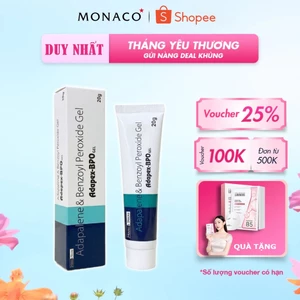 Kem Bôi Mụn Adapex BPO Gel 20g – Gel Giảm Mụn Dưỡng Da Kết Cấu Trong Suốt Cân Bằng Dầu & Dưỡng Ẩm