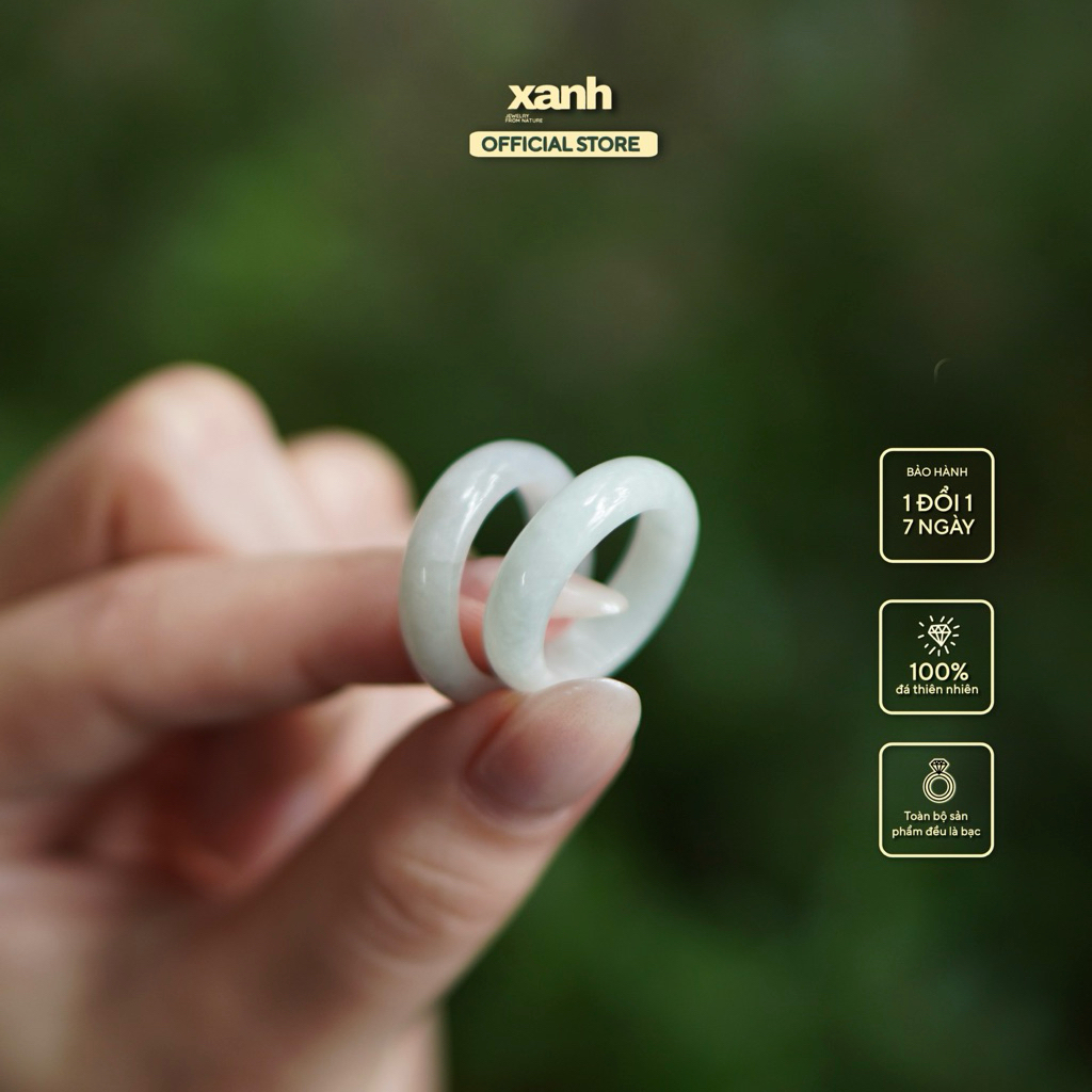 Gemstone Feng Shui Ring by Xanh Jewelry
