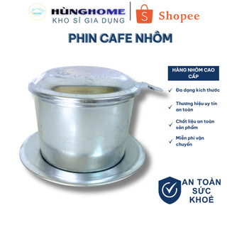 PHIN CAFE NHÔM nhiều size phù hợp dùng cho cá nhân, quán nước - Trung, Đại, Cồ