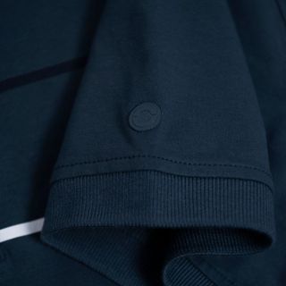 Owen - Áo polo Body Fit APV243770 màu Xanh đậm chất liệu CVC Spandex